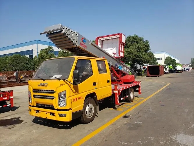 蕲春附近云梯车出租 砂石搬运